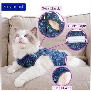 Cat post surgery recovery suit- brand new